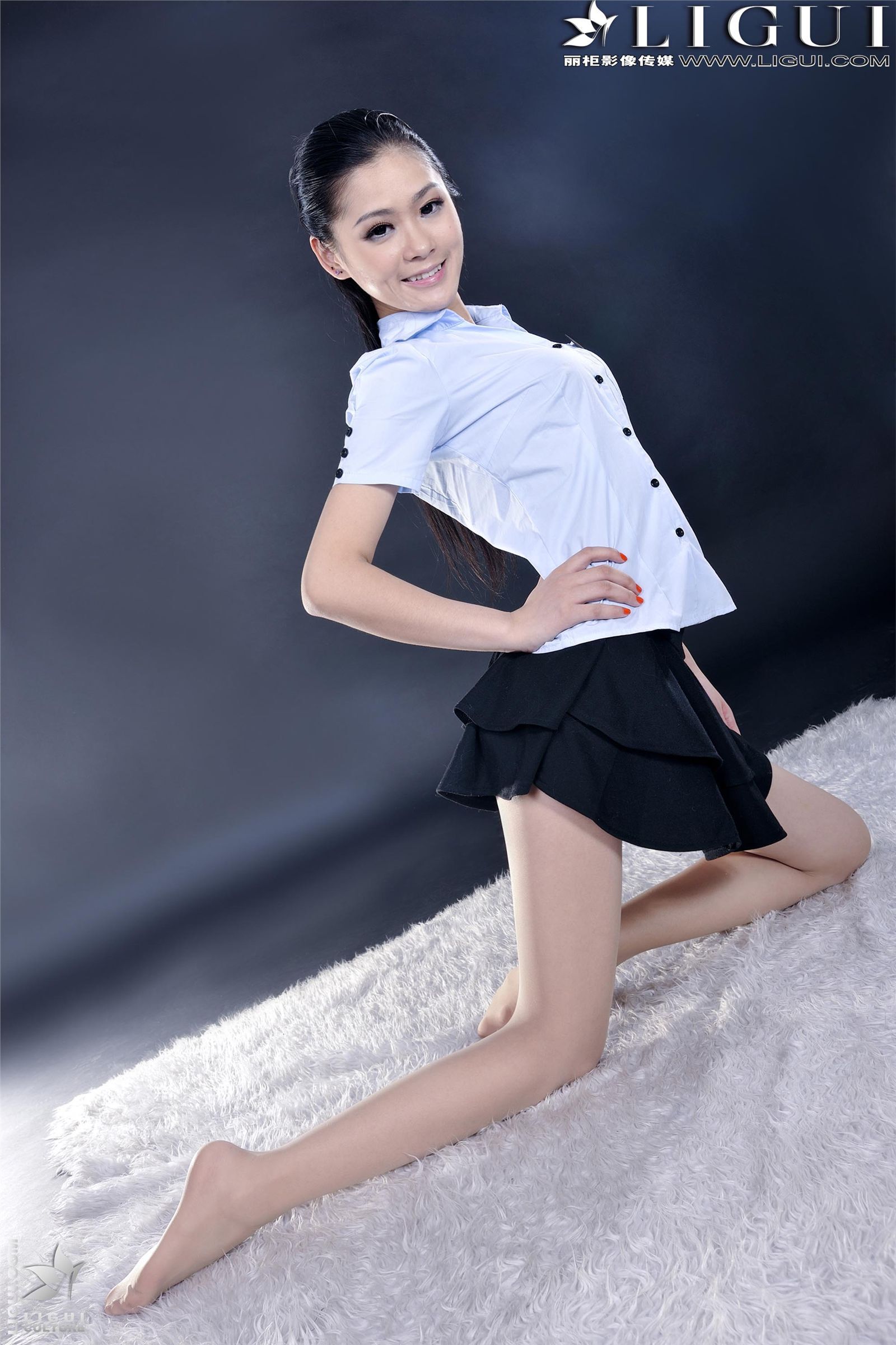 [丽柜] 2013.03.17 网络丽人 MODEL 凌凌 国产丝袜美女